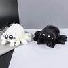 Schwarzer Kleiner Lucas Kuscheltier Weiches Material Spinnen Spielzeug Plüschtier Simulierte Kissenpuppe für Anime Spiel Set Zimmerdeko Kindergeschenk Option