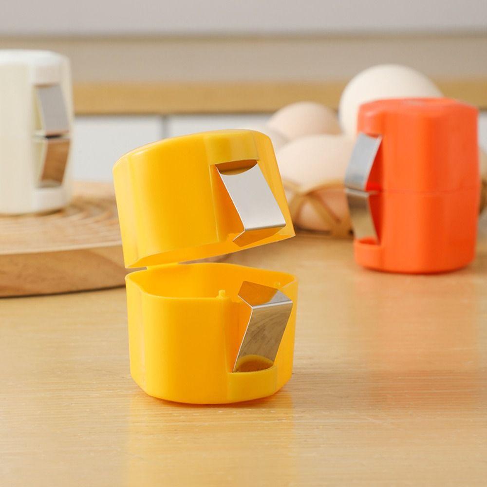 Professional Egg Shell Separator Effortless Egg Breaker Portable Eggshell Opener  Kitchen