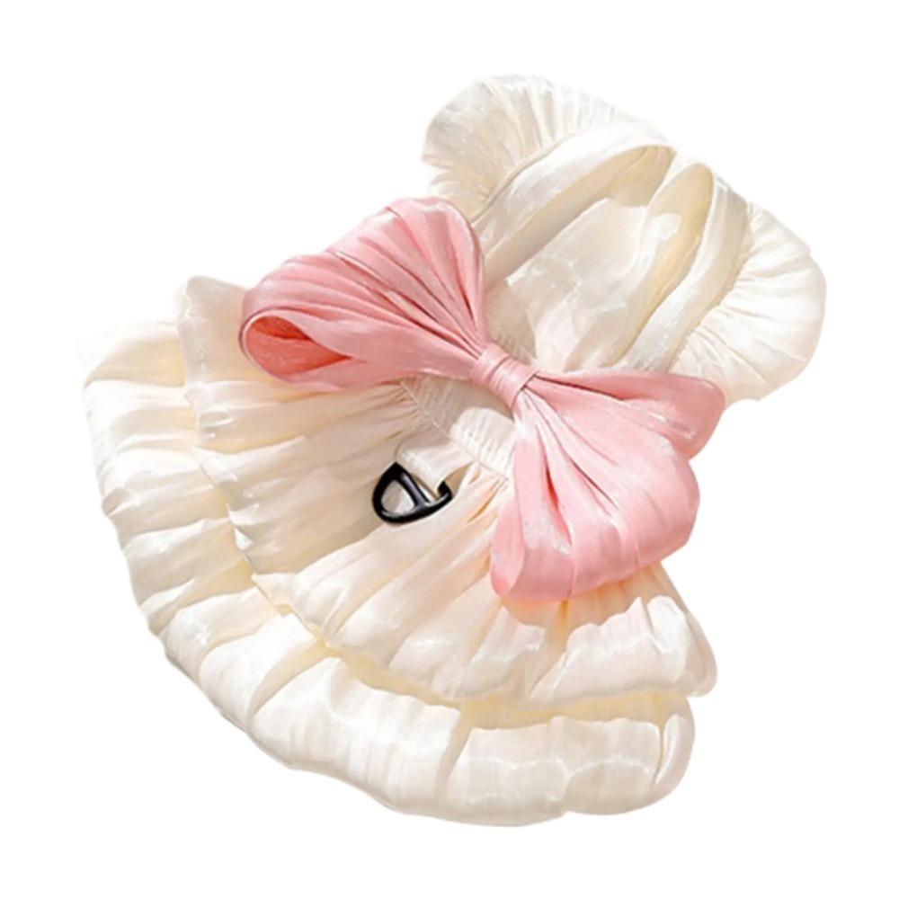 

with Bowknot Shiny Pet Clothing Lovely Pet Costumes Stylish Cat Dresses Dress Up Accessories S бежевый