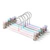 Thickened Anti-slip Trouser Rack Anti-slip and Traceless Trouser Clips Multi-functional Extendable Skirt Clip Rack with Clips