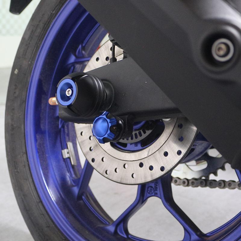 Bobine de braț oscilant din aluminiu CNC pentru motociclete, șuruburi, glisor pentru Yamaha MT-03 MT03 MT-25 MT 25 YZF R3 YZF R25 YZF-R3