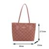 New Fashionable Large-Capacity Women's Tote Bag Shoulder Bag Simple and Versatile Commute Handbag KTB
