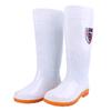 3 New Men's Tall Rain Boots 11 White Three-proof Labor Insurance Long Rain Shoes High-top Water Shoes Direct Sales