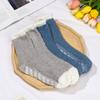 Sleep Socks Cold Protection Winter Women Socks Mid Socks Plush Socks Coral Fleece