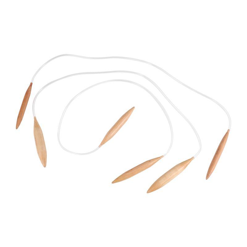 

M-Modern-Bamboo Circular Knitting Needles Set Oversize Circular Knitting Needles Jumbo Needles For Chunky Yarn US Size 19, 35, 5