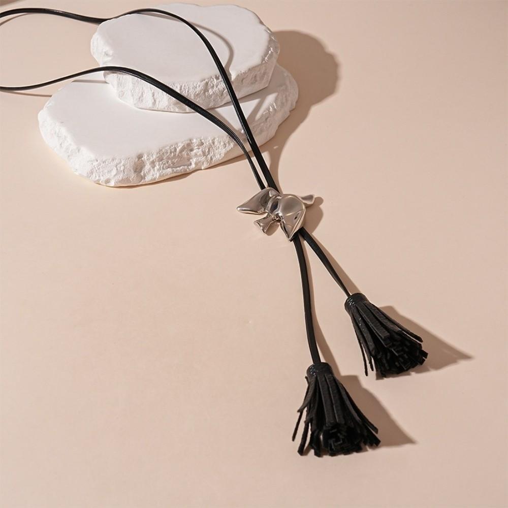 Peace Dove Dove Pendant Necklace Metal Tassel Necklace Fashion Bird Necklace Gifts