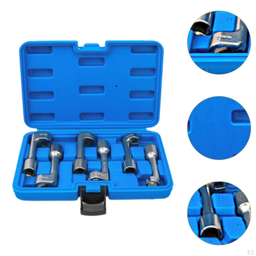 Injector Fuel Line Sockets Wrench Set Dismantling Removal Tool 12 14 16 17 18 19mm for