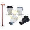 16/19mm Crutch Ferrules End Safety Soft Replacement Rubber Tip Cane Walking Stick Crutches Mobility Aid