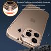 For iPhone 16 Pro Bumper Case Heat Dissipation Aluminium Alloy Phone Shell with Buckle/Camera Lid