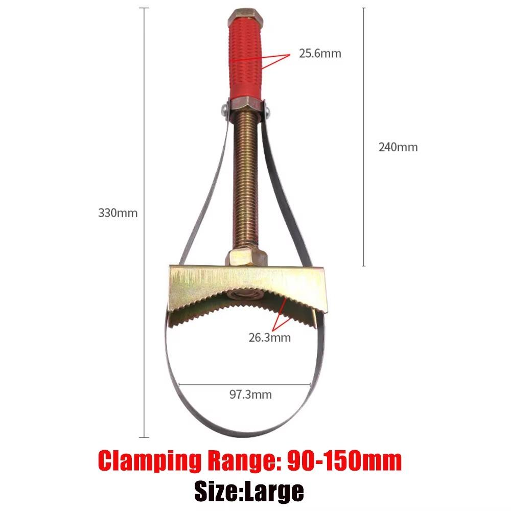 Heavy Oil Filter Removal Tool Anti-slip Oil Filter Removal Wrench  For Trucks Excavators