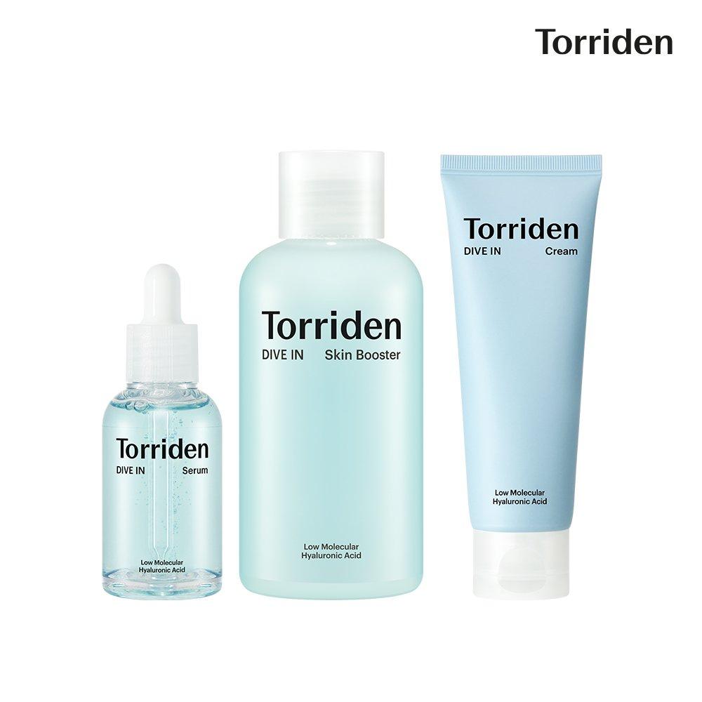 

[3-piece set] Dive-in serum 40ml + cream 80ml + skin booster 200ml