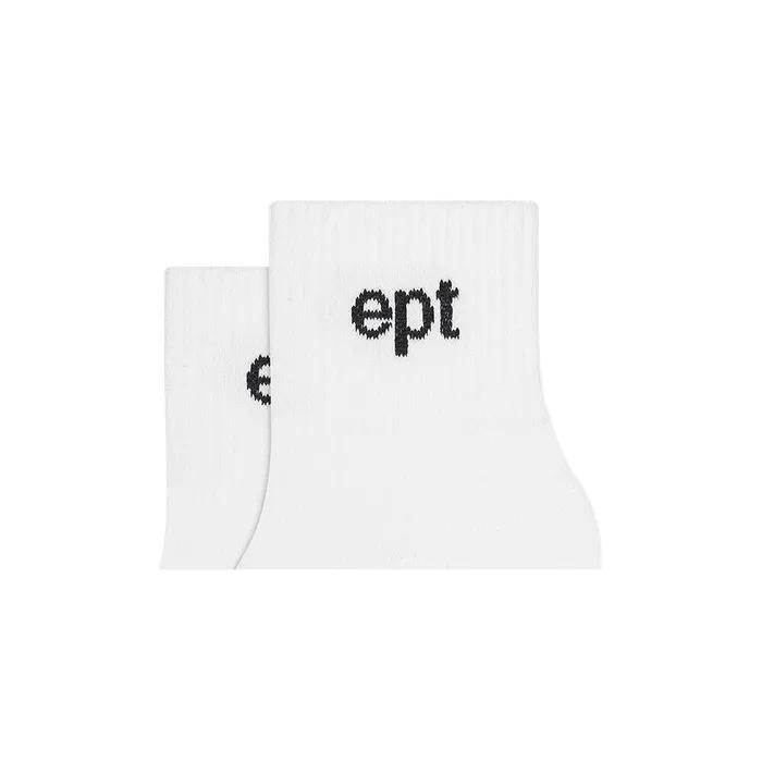 L'OBTU DAILY SOCKS (WHITE)