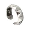 Elegant Diamonds Cut Zinc Alloy Rings for Trendy Women Retro Styles Portable Accessory for Daily Wear Parties Event