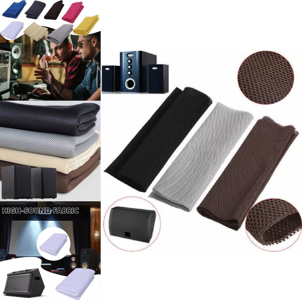 High Quality Polyester Speaker Mesh Cloth Ideal For Home Theater And Professional Audio