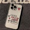 Clear Transparent Fashion Korean INS Phone Case For IPhone 17 Air 16 15 14 13 12 11 Pro Max 16E Y2K Soft Back Protective Cover