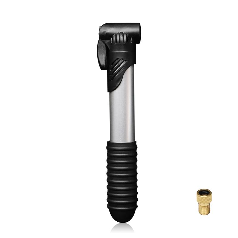 

Велосипедный насос портативный мини-ручной насос высокого давления для накачивания шин горного велосипеда для шоссейных велосипедов с клапанами Schrader и Presta, аксессуары для велоспорта чёрный