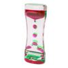 Liquid Motion Bubbler Timer Creative Relaxing Stress Relief Colorful Hourglass Desk Toy for Home Office Decor Pink Green
