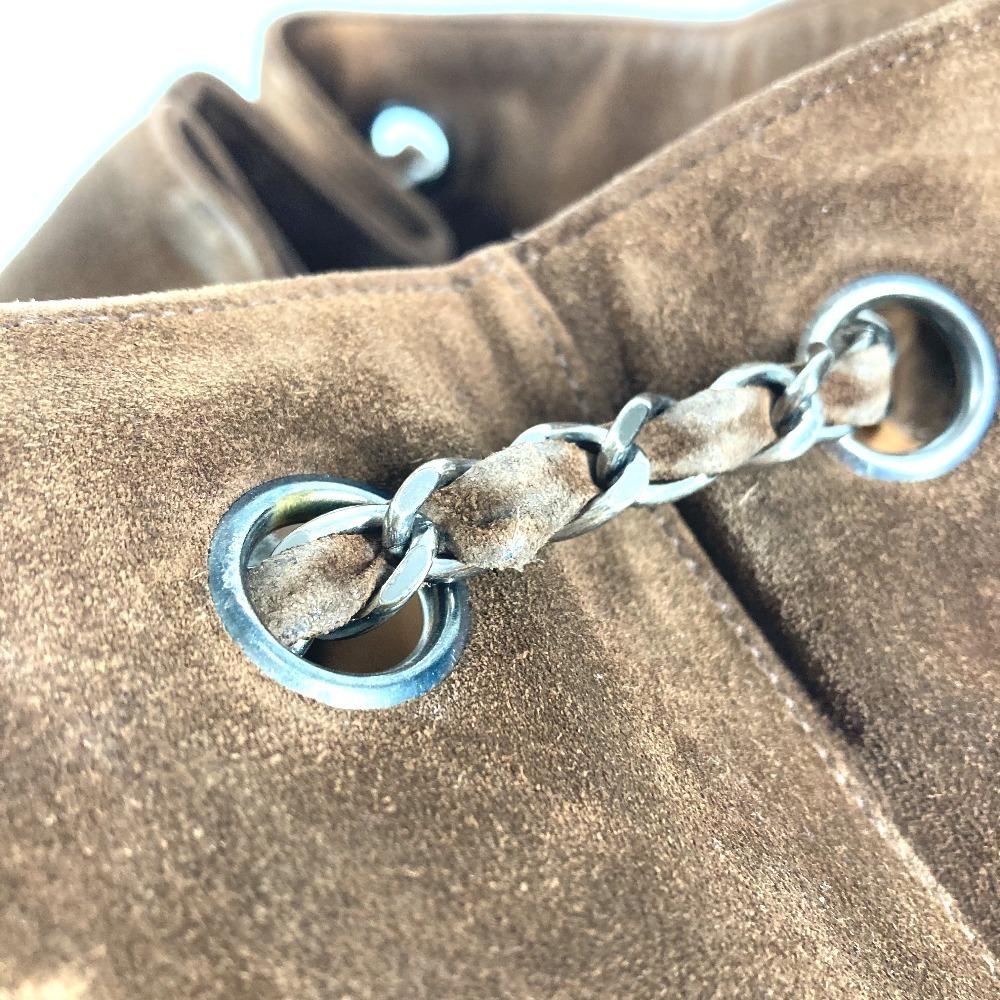 CHANEL vintage CC Mark Triple Coco Cocoball Fringe Tassel Shoulder bag Tote Bag