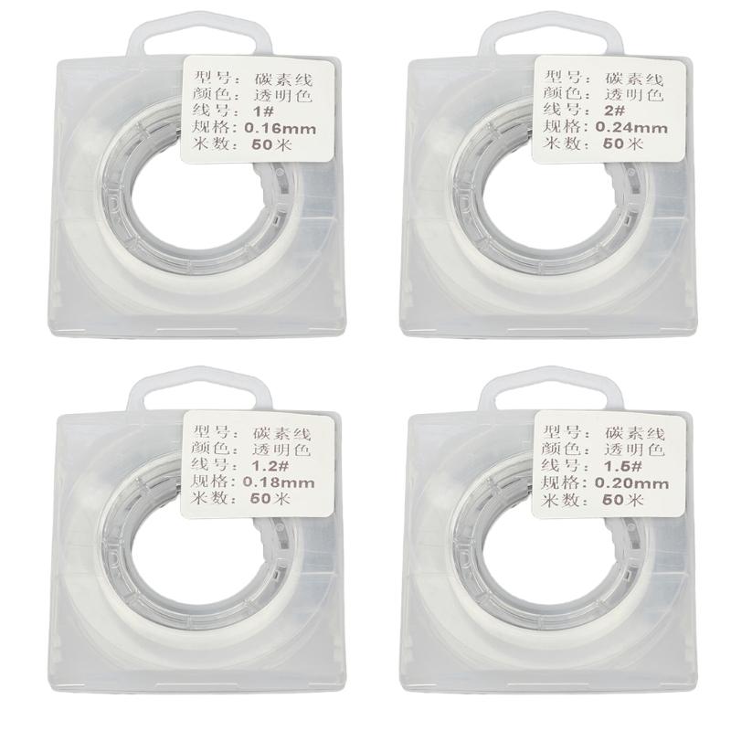 50M Fishing Line, Nylon Fishing Wire Spool Clear Monofilament Line Invisible Fishing Wire for Fishing Hanging Crafts