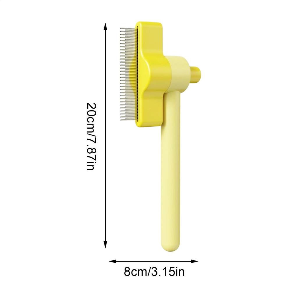 Slicker Brush for Cats 180 Rotation Dog Dematting Tool Puppy Undercoat Brush for Daily Routine Busy Professionals Pet Parents