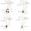 Elegant Pendant Necklace Adjustable Chain Lightweight Jewelry for Girls Birthday Gift Temperament Clavicular Chain