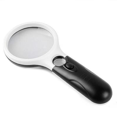 Shilide Handheld LED Dual Lens Reading Magnifier 6903A