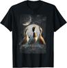 Three Ducks Howling At The Moon Funny Pet Parody Gift Unisex T-Shirt