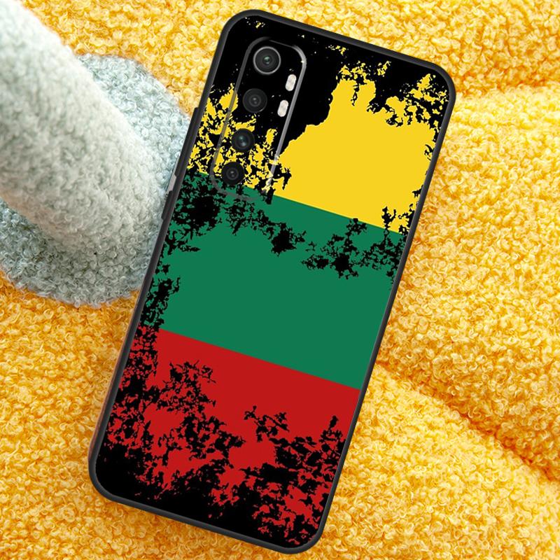 Fashion Lithuania Flag Case For Xiaomi 15 14 Ultra 13T 14T 15T 17 Pro Max Cover For POCO X7 F8 Pro X3 X5 X6 F5 F6 F7