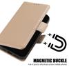 For iPhone 16 Plus Leather Case with Card Holder, Straps, Shockproof Wallet Phone Cover