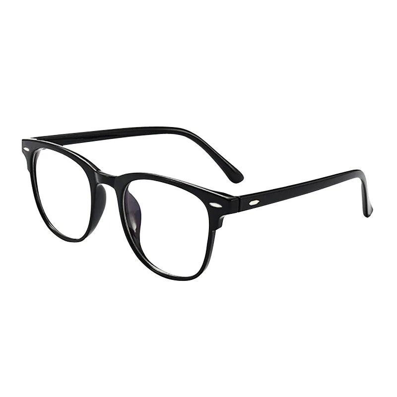 New Transparent Finished Myopia Glasses Men Women Black Eyeglasses Prescription Shortsighted Eyewear