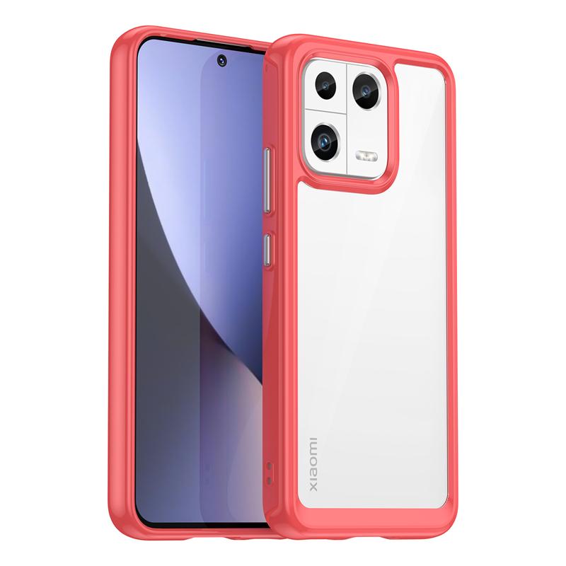 Etui na Xiaomi 13 Pokrowiec Mi 13 Pro Capas Wstrząsoodporny Przezroczysty Wielokolorowy Fundas Xiaomi Mi 12X 12 Lite 12S 12T 13 Pro