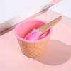 Vibrant Color Ice Cream Bowls With Spoons Dessert Sundae Dishes Set For Birthday Holiday Party Ice Cream Favor Gift Decor