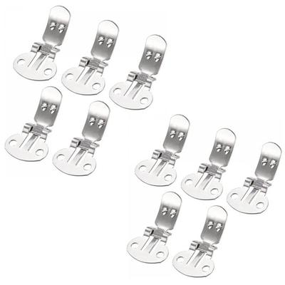 20Pcs/lot Practical Shoes Accessories Silver Shoe Buckles Shoes Ornament Holder Shoes Flower Clips Clamp