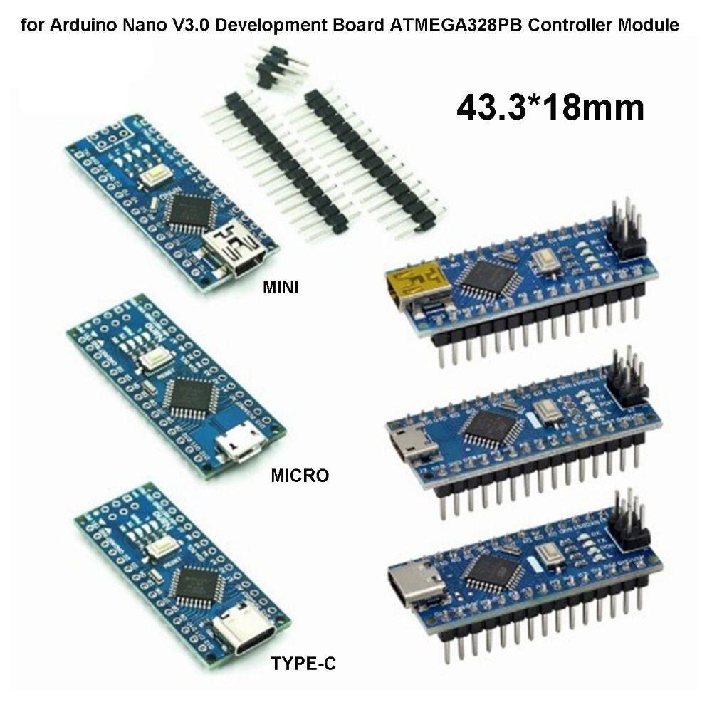 6 Styles Development board Standard Processor Speed Compatible and Nano for Arduino Nano V3.0
