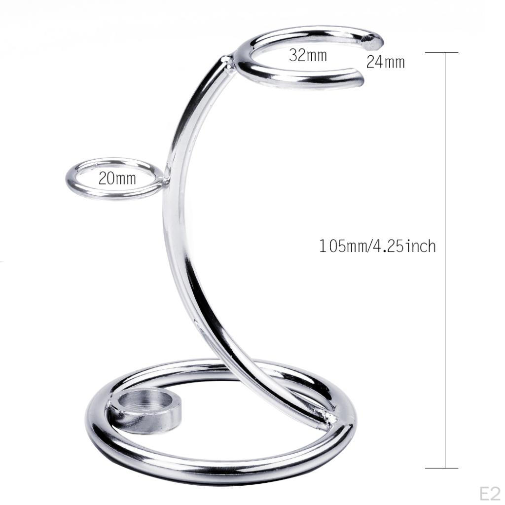 Deluxe Mens Shaving & Brush Stand