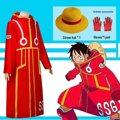 Monkey D. Luffy Egghead Øen Arc Cosplay Kostume - One Piece Anime
