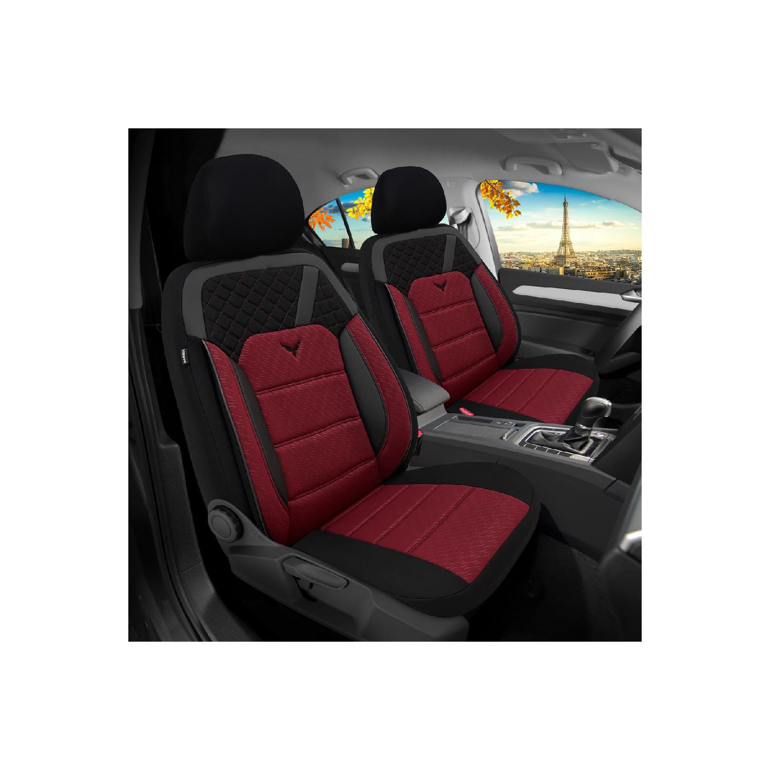 

Renault Grand Scenic JZ 2009-2016 совместимый 1 в 1 бордово-красный чехол на сиденье