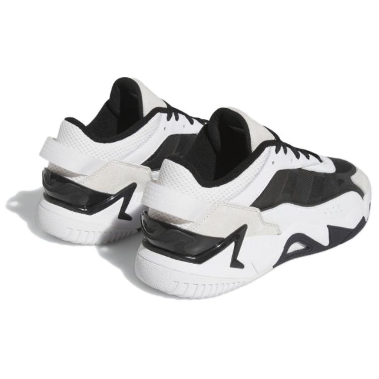 adidas Originals Niteball Mixte Blanc Noir FZ5799