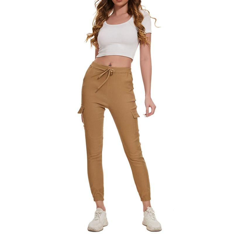 Women s Drawstring Pants Slim-Fit Sweatpants S