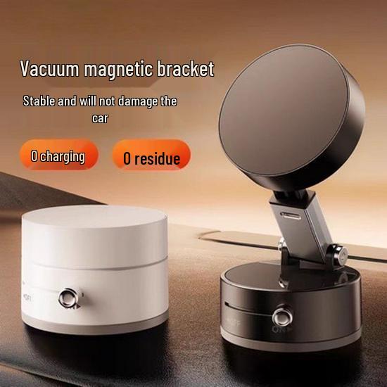 

Universal Magnetic Car Phone Holder with Vacuum Suction Cup Mount чорний