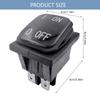 Waterproof Toggle Switches Corrosion Resistant Quick Connect Solution Marine Grade Electrical Component for 440