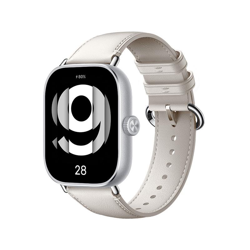 For Xiaomi Redmi Watch 6 5 4 Luxury Leather Strap Smart Watch xiaomi band 8Pro/9pro Band Wristband Breathable Bracelet Belt correa Accessories