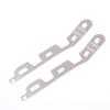 2Pcs Front Bumper Repair Metal Plate Buckle Broken Opening Rotten Buckle Repairer Bracket For Verna 2010-2016