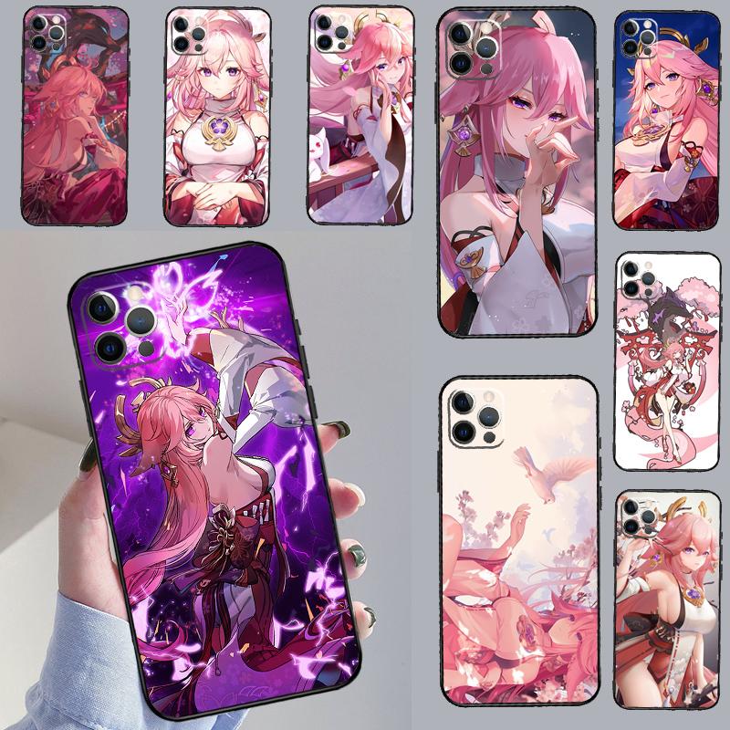 Genshin Impact Yae Miko Case For Samsung Galaxy M52 M36 M06 M16 M56 M33 M15 M55 M31 M13 M12 M14 M53 M32 M35 M34 M54