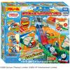 Takara Tomy Plarail Thomas Double Drop Mountain Toy Train Set with Bonus Barrel Car for Ages 3 and Up