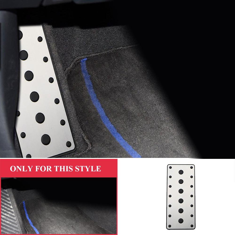 Color My Life Stainless Steel Car Pedal Protection Cover for Toyota Hilux Revo 2015 -  AT Gas Brake Dead Pedals