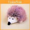Creative Hedgehog Plush Toy Keychain With Realistic Animal Design For Gift And Decoration