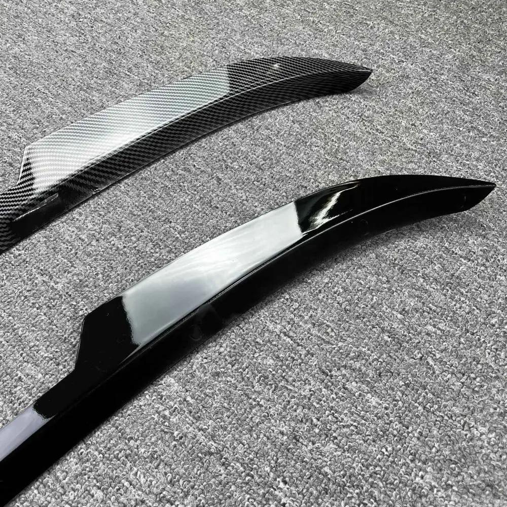 Tail Wing Roof Spoiler Cap Maxton Style Rear Wing Modified Decoration Accessories for Ford Fiesta ST Sport Van MK7 2008-2017 ABS