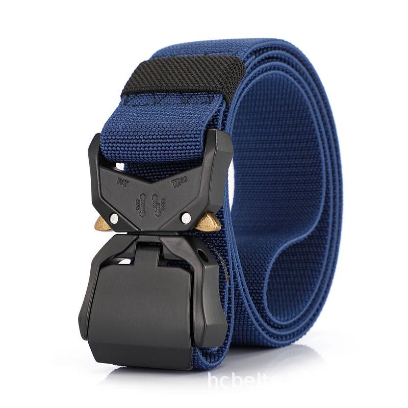 Curea tactică elastică de exterior pentru bărbați cu opțiune de logo personalizat