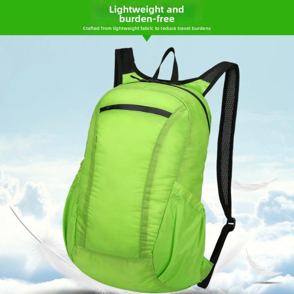 Waterproof Mountaineering Packable Backpack Sports Travel Daypack Bag  For Men Women